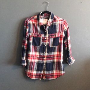 Mossimo Plaid Flannel Shirt